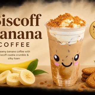 Biscoff Banana Coffee