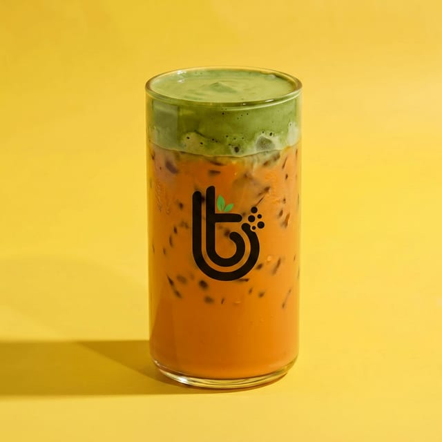 Matcha Cream Coffee.