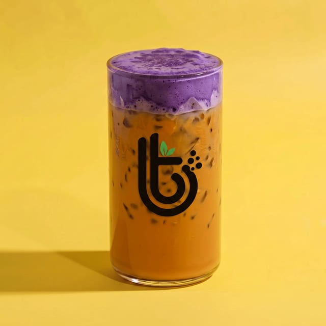 Ube Cream Coffee.