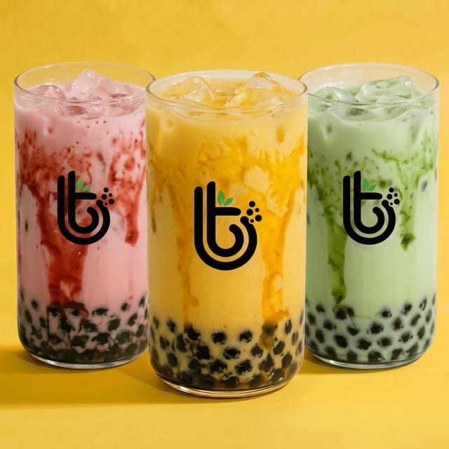 Fruit Milk Tea.